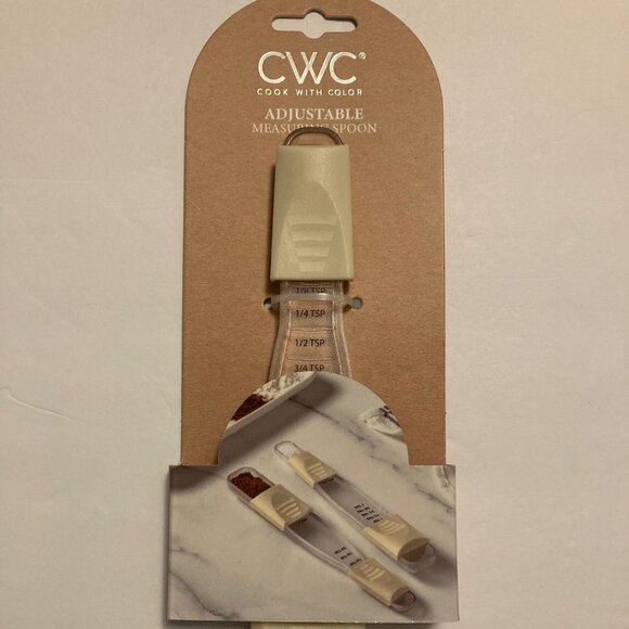 CWC Adjustable Measuring Spoon Beige Color - Picture 1 of 2